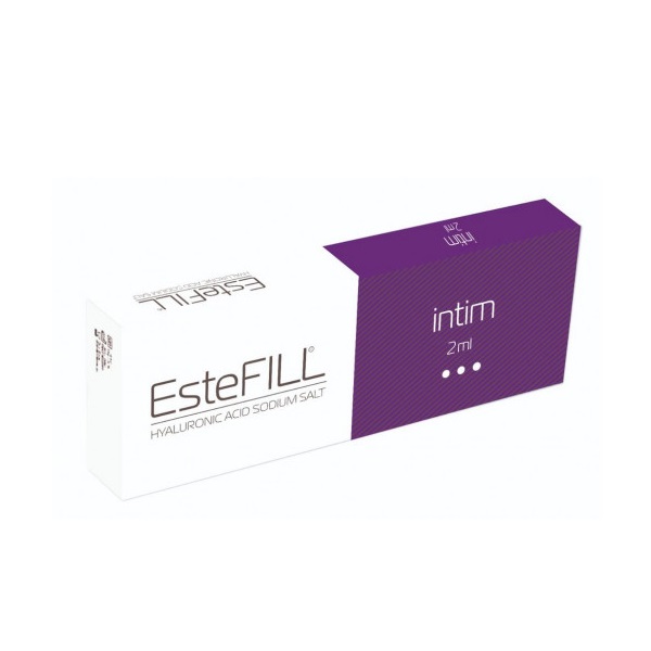 Имплантат гиалуроновый Эстефилл Интим для инъекционной контурной пластики 2,0 мл шприц