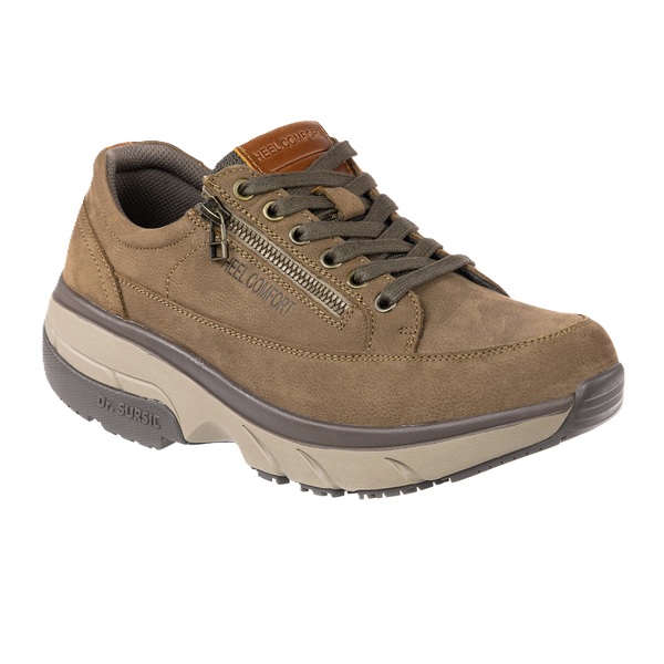 Кроссовки ортопедические Heel Comfort мужские DSHC-241206 коричневые.