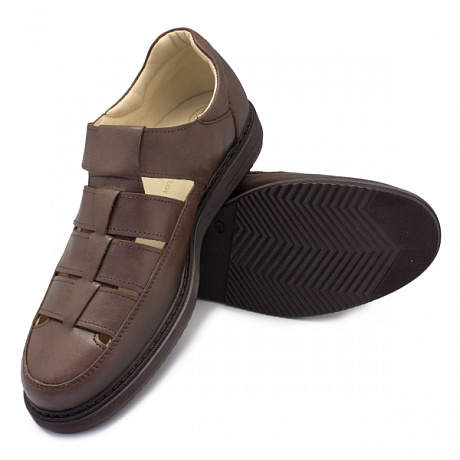 Полуботинки Dr. Spektor мужские 706.13.29 коричневые. Изображение 4 из 4