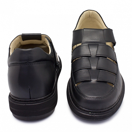 Полуботинки Dr. Spektor мужские 706.1.29 черные. Изображение 3 из 4