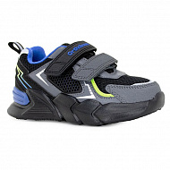 Кроссовки ортопедические Ортобум для мальчиков 33223-22 черно/серый.