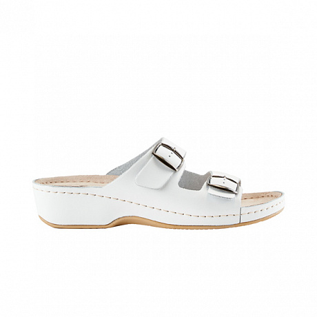 Сабо Mubb женские 252 белые. Изображение 2 из 5