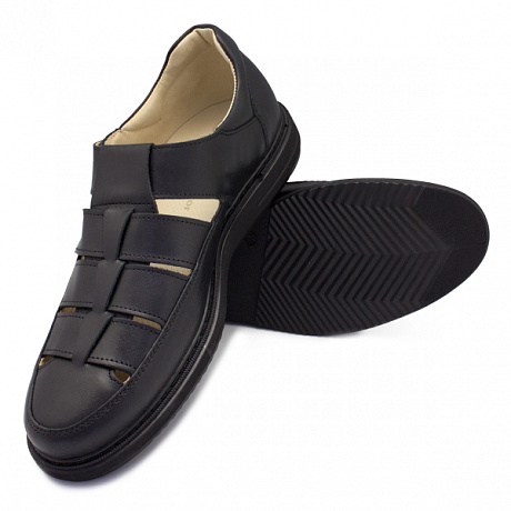 Полуботинки Dr. Spektor мужские 706.1.29 черные. Изображение 4 из 4