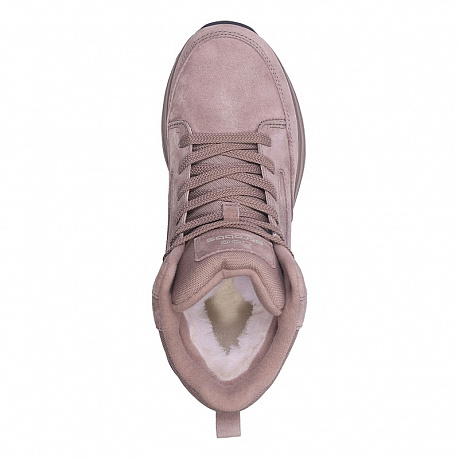 Кроссовки Strobbs с мехом женские F8531-12 бежевые. Изображение 4 из 4